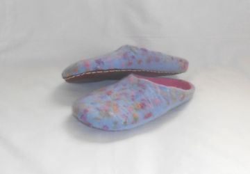 Тапки домашние валяные