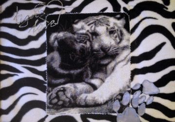 Вышивка крестом "Тигры"