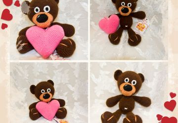 Мишка с сердцем