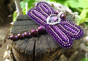 Брошь "Стрекоза"