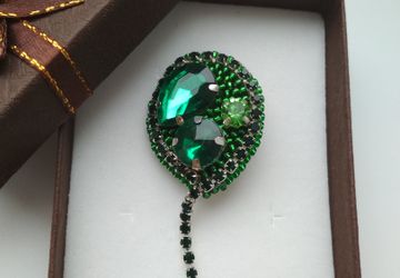 брошь ШАРИК