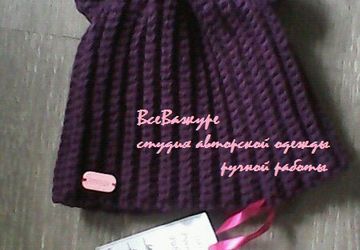 шапка с ушками