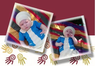 Вязаная шапочка для мальчика