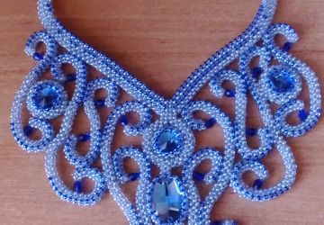 Колье "звездное небо"