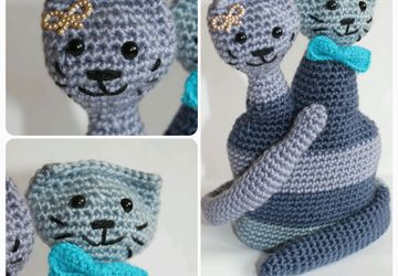 Влюбленные котики