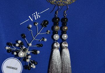 Серьги кисти