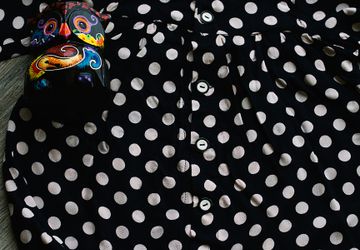 Платье из вискозы "Горошек" для малышки 68-92