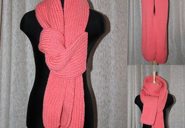 Шарф "Розовое облако"