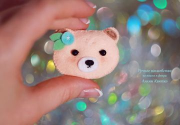 Брошь "Мишутка"