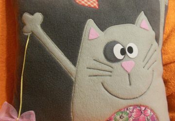 Декоративная подушка "Пойдем поиграем!"