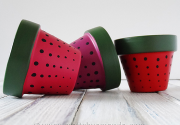 КЛУБНИЧНЫЕ ГЛИНЯНЫЕ ГОРШКИ