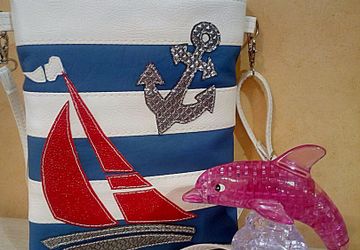 Сумочка через плечо "Алые паруса"