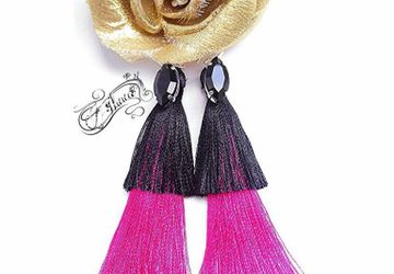 Серьги "кисти"