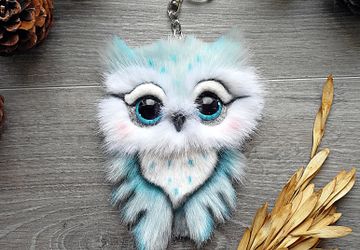 Брелок с совушкой