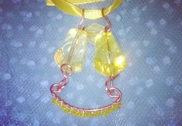 Кулон "Лимонные леденцы"