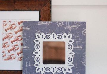 Декупаж зеркала