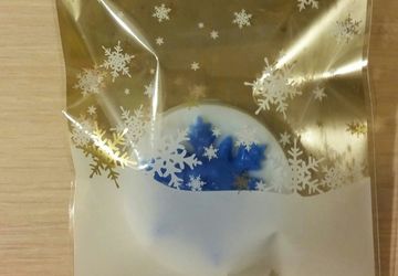 Мыло ручной работы Снежинка