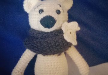 Мишка в шарфике