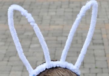 Кроличьи ушки для маленьких кроликов ко дню Пасхи.
