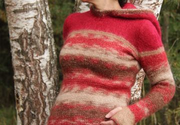 Джемпер - туника "Северный ветер"