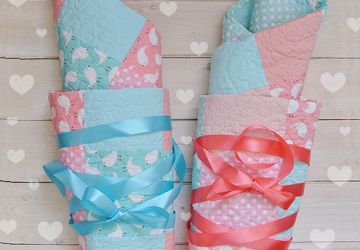 Детское лоскутное одеяло