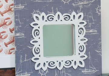 Декупаж зеркала