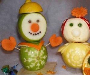 Поделки из яблок своими руками