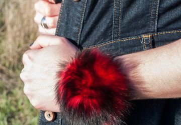 БРАСЛЕТЫ ИЗ НАТУРАЛЬНОГО МЕХА