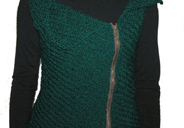 Жилет с застёжкой молнией