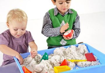 КИНЕТИЧЕСКИЙ ПЕСОК своими руками!!