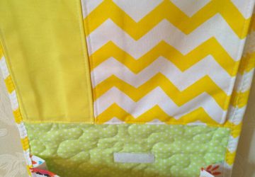 Именной органайзер с кармашками для детского садика