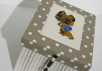 Шкатулка Котенок Гав