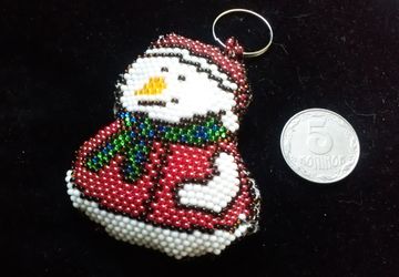 Брелок "Снеговик"