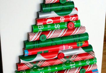 Как сделать елочку из необычных материалов