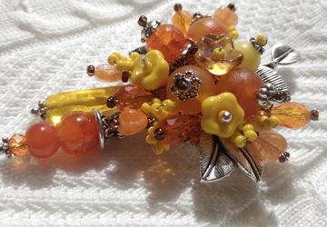 Брошь "Медовый Спас"