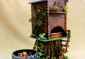 Чайный домик с конфетницей