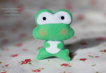Брошь "Лягушонок"