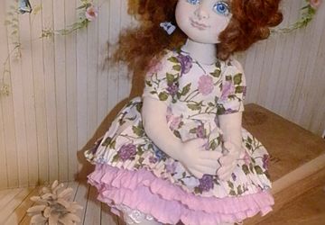 Кукла текстильная ручная работа