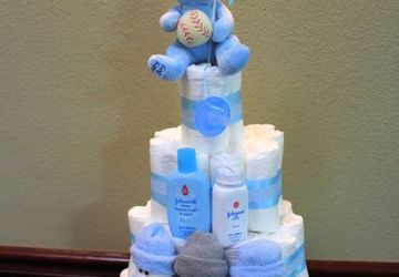 Торт из памперсов своими руками