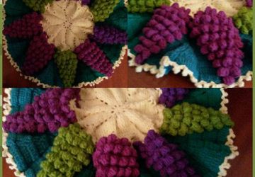 Виноградная салфетка.