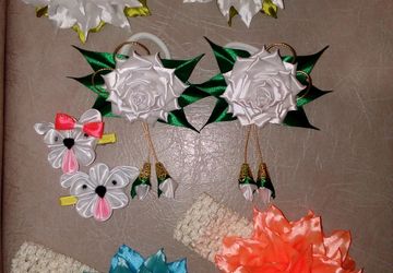 Бантики, ободки, повязки, заколки