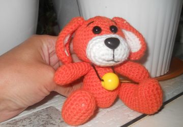 щеночек рыжий