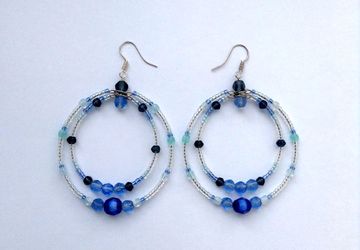 Серьги "Хрустальный звон"