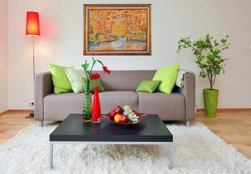 Картина вышитая бисером Золотая пора