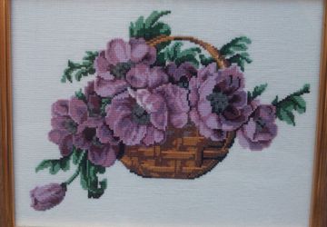 Картина с цветами