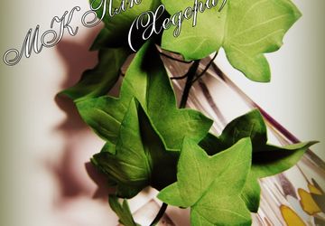 Мастер класс "Веточка плюща обыкновенного(Хедера)" из фоамирана