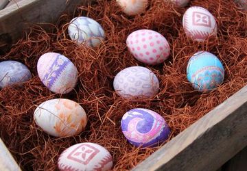 Пасхальные яйца по-новому