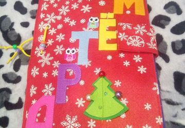 Развивающий планшет из фетра