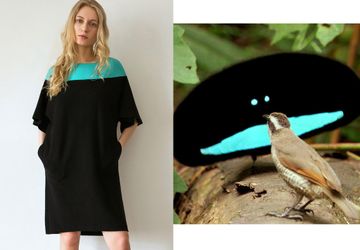 Махровое платье с цветной вставкой COMFORT line by Ksusha Raikova