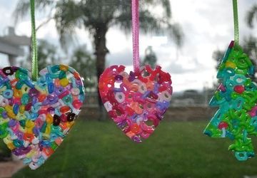 ВИТРАЖ из плавленного бисера